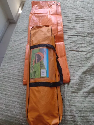 Barraca camping 5 lugares com lona / kit novo em São Gonçalo