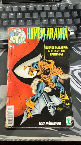 quadrinho homem aranha e duende macabro: a chave do enigma edição N°1