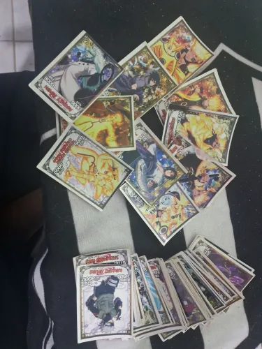 Coleção não oficial de cartinhas de Naruto