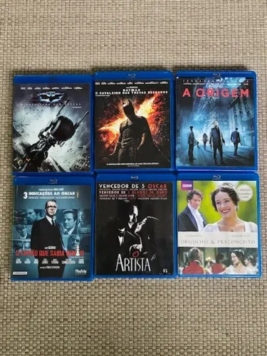 Filmes em blu-ray de coleção