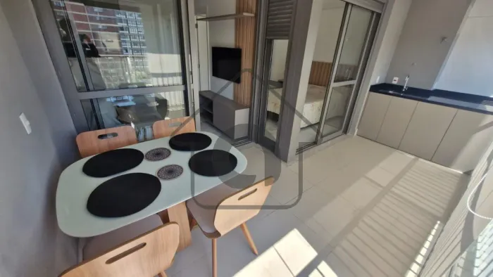 Apartamento mobiliado para locação em São Paulo-SP, no bairro Paraíso: 1 quarto, 1 suíte, 