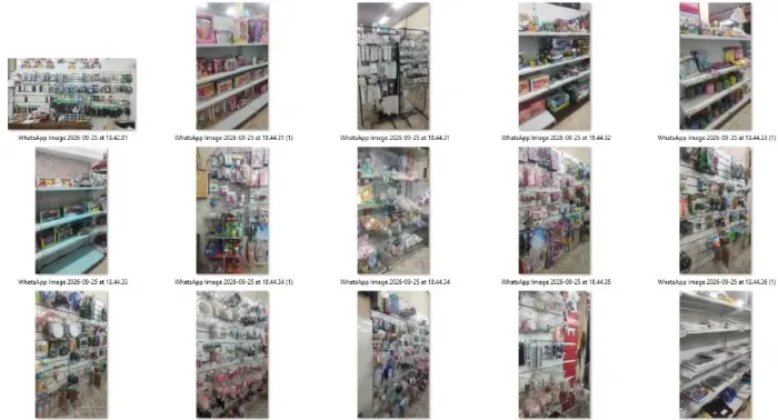 Mecadoria de bazar, papelaria, eletrônico e descartável