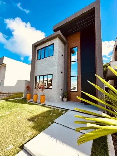 Casa em Condomínio para Venda em Camaçari, Vila De Abrantes (abrantes), 4 dormitórios, 4 s