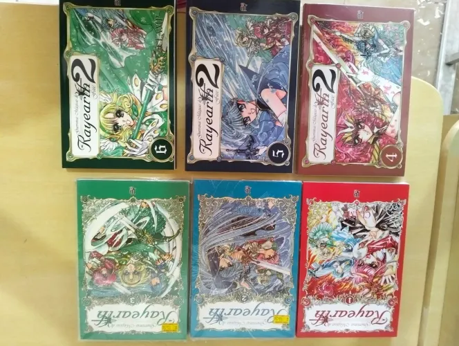 Guerreiras Mágicas de Rayearth - Coleção COMPLETA (6 volumes)