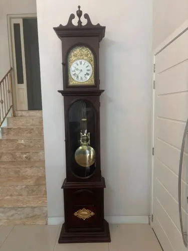 Relógio de coluna pedestal Comtoise, tem vídeo