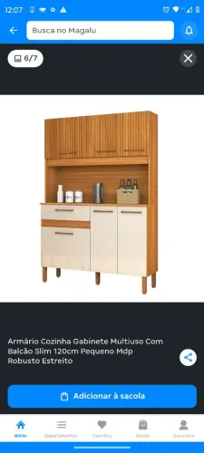 Armário de cozinha novíssimo