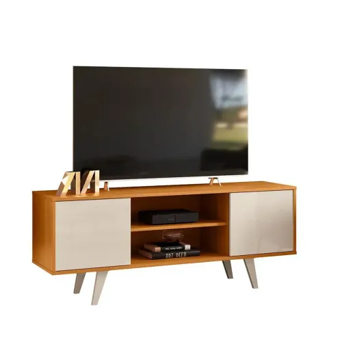 Rack para sala estilo retro para tv ate 55 polegdas em estoque