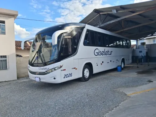 ÔNIBUS RODOVIÁRIO/  MBENZ/MPOLO VIAGGIO R ANO 2010 48 LUG / REVISADO PNEUS NOVOS