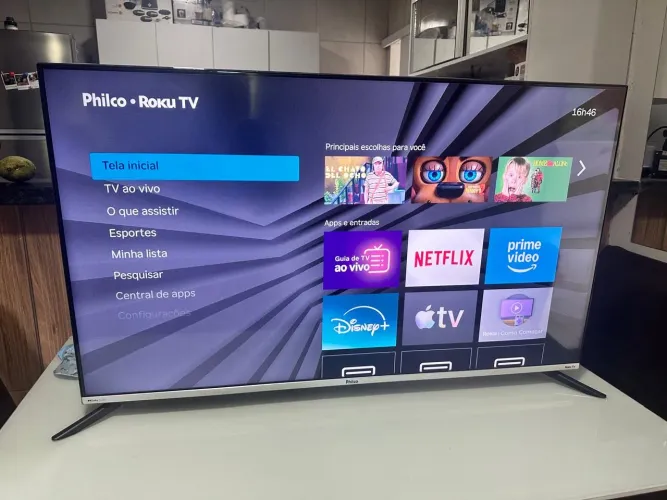 tv 43 philco smart 4k Andoid Bordas infinitas
