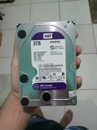 HD 3TB WD Purple (COM DEFEITO)
