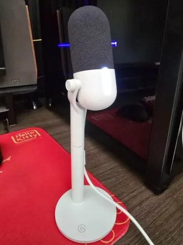 Microfone Condensador Elgato Wave Neo, USB, Branco