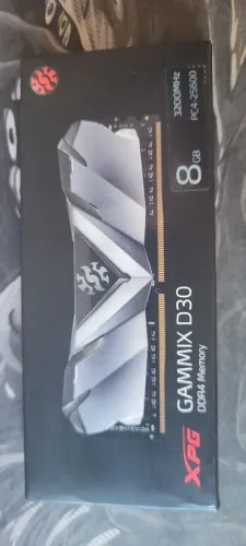 Memória XPG D30 Gammix DDR4 8GB 3200MHz CL 16-20-20 1.35v