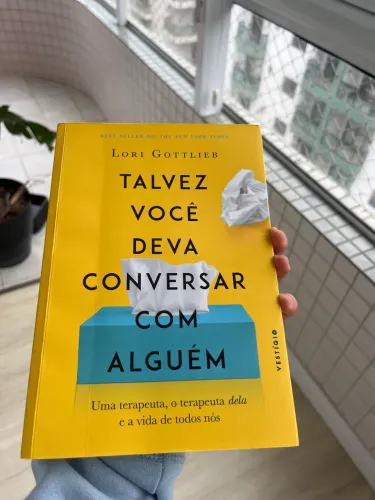 Livro talvez você deva conversar com alguém