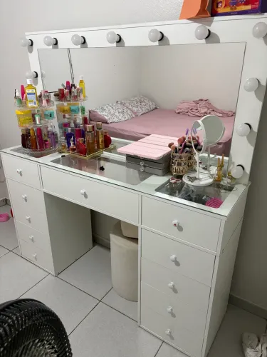 Penteadeira, aceito cartão
