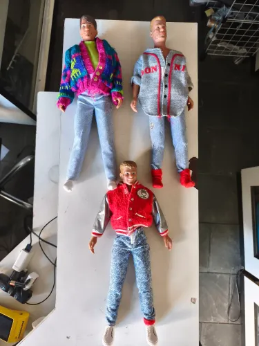 Bonecos coleção new Kids on the block anos 80
