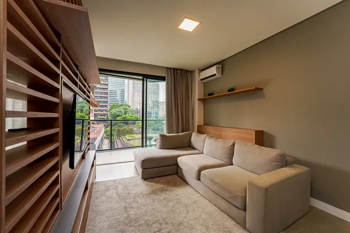 Apartamento para venda em Vila Olímpia com 1 quarto, 57m²