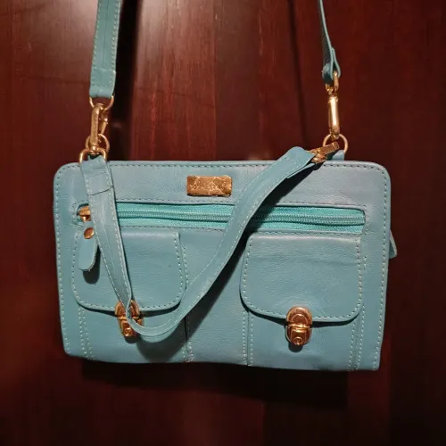 Bolsa carteira da marca Aredda couro legítimo
