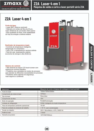 Máquina de solda a laser(corta também)