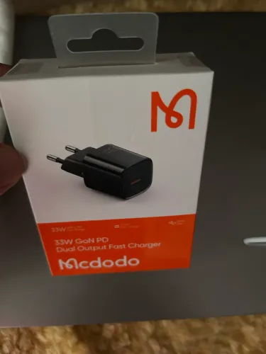 Carregador Rápido Mcdodo 33W GaN PD (Duas Saídas) - Novo na Caixa