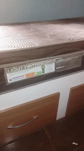 Par de colchões (dois) solteiro ortopédico Ortobom - 88x188x24