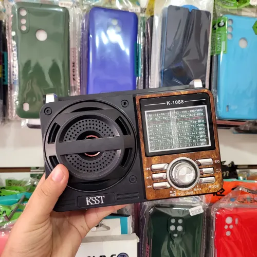 Rádio Retrô Bluetooth AM FM SW USB SD (SOMOS LOJA)