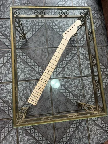 Braço Guitarra Fender Broadcaster Nocaster Telecaster 1 Peça Maple Tensor De Ação Dupla
