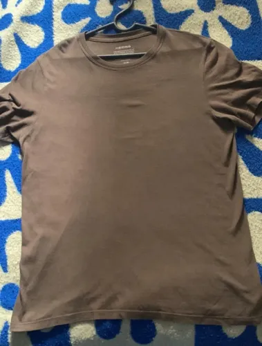  camiseta hering básica marrom chocolate tamanho m perfeito estado