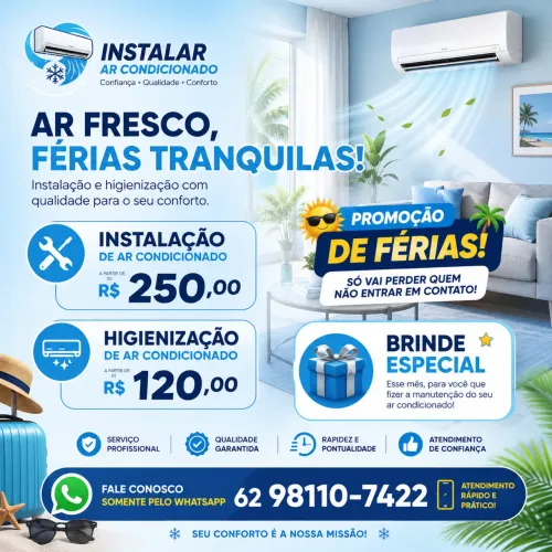 Instalação Ar condicionado