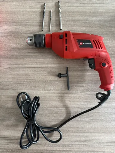 Furadeira de Impacto Einhell TH-ID 600E 600W Mandril 13mm