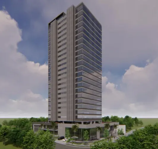 Sala comercial com 79 m2 no Fiusa Office | Rosa e Rangel