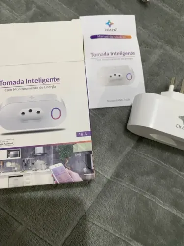 Tomada Inteligente Wi-Fi Compatível com Alexa e Google BIVOLT