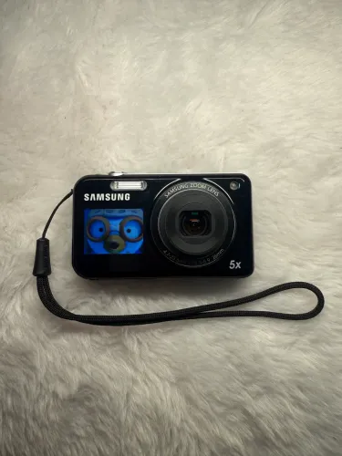 camera digital samsung pl120 com tela frontal