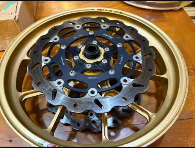 Rodas marchesini mr10 como discos e coroa