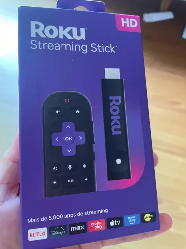 ? Roku Streaming Stick HD - Novo e Lacrado