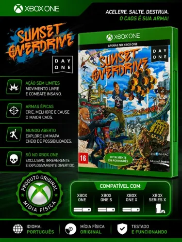 JOGO XBOX ONE SUNSET OVER DRIVE