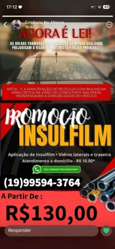 ? INSULFILM AUTOMOTIVO ?