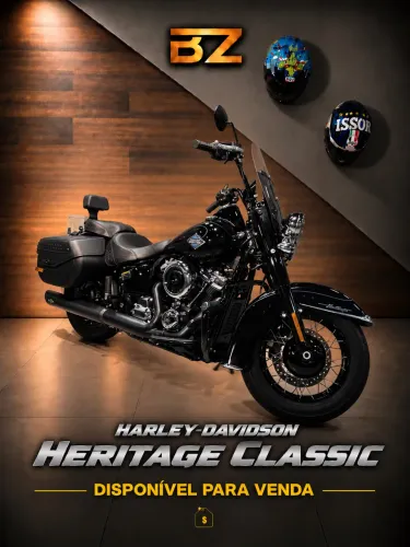 HARLEY-DAVIDSON HERITAGE CLASSIC - Baixo Km - Impecável 