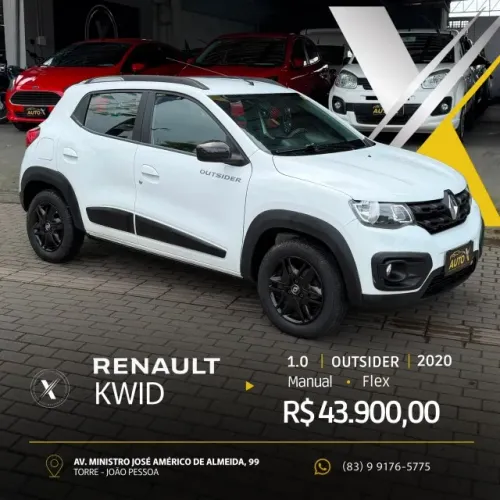 Renault Kwid Outsider 1.0 Flex 12V 5P Mec. 2020