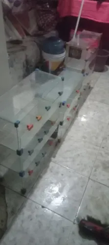 Expositores de vidro/ Bombonieres (3 unidades)