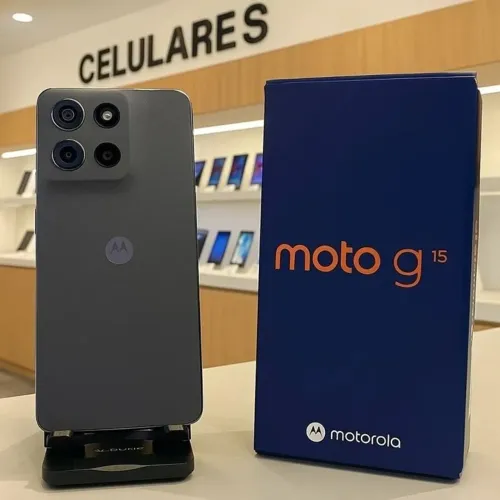 Motorola g15 256g Cinza