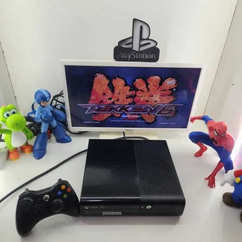 Exbox 360 desb LTU ACOMPANHA 5 JOGOS