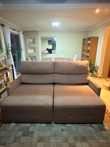 Sofá Retrátil e Reclinável 2,14m - Excelente Estado - R$ 700