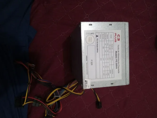 Fonte de alimentação chaveada modelo:ps-200v4