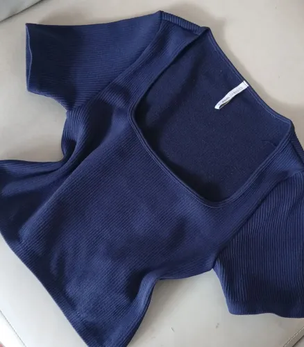 Cropped Riachuelo Azul