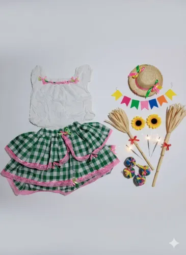Roupa junina menina