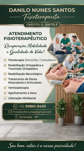 Fisioterapia Domiciliar/ Consultório