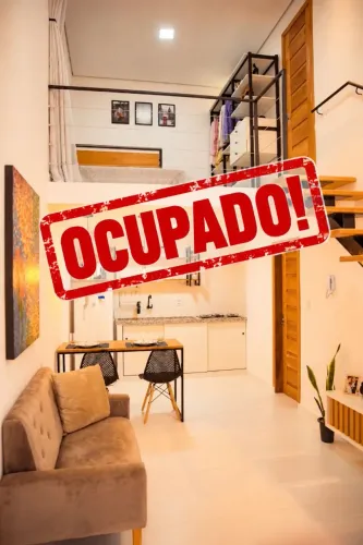 Apartamento LOFT Mobíliado Decorado Climatizado na melhor localização da cidade.