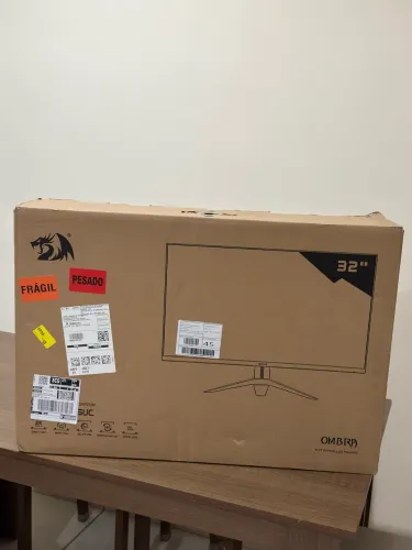 Monitor Gamer Redragon Ombra 32 Quad HD IPS 165hz GMQ3222SUC