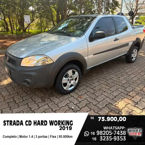 Fiat Strada Working Hard 1.4 Fire Flex 8V CD 2019