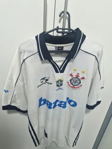 Camisa Corinthians Topper 1999 original 4 Gamarra